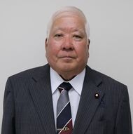 写真：五十嵐　敏夫（議長）