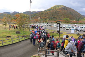 イベント写真：七ヶ宿湖一周ウォーキング